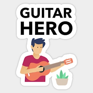 Guitar Hero Sticker